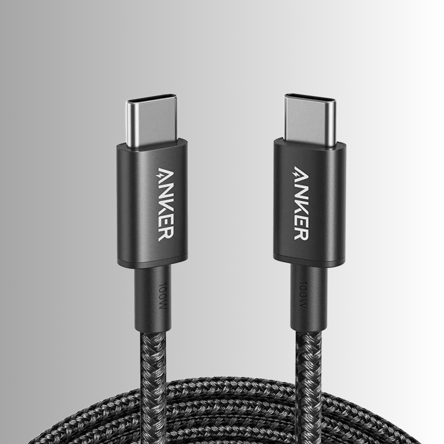 Anker  Nylon USB-C to USB-C 100W Cable