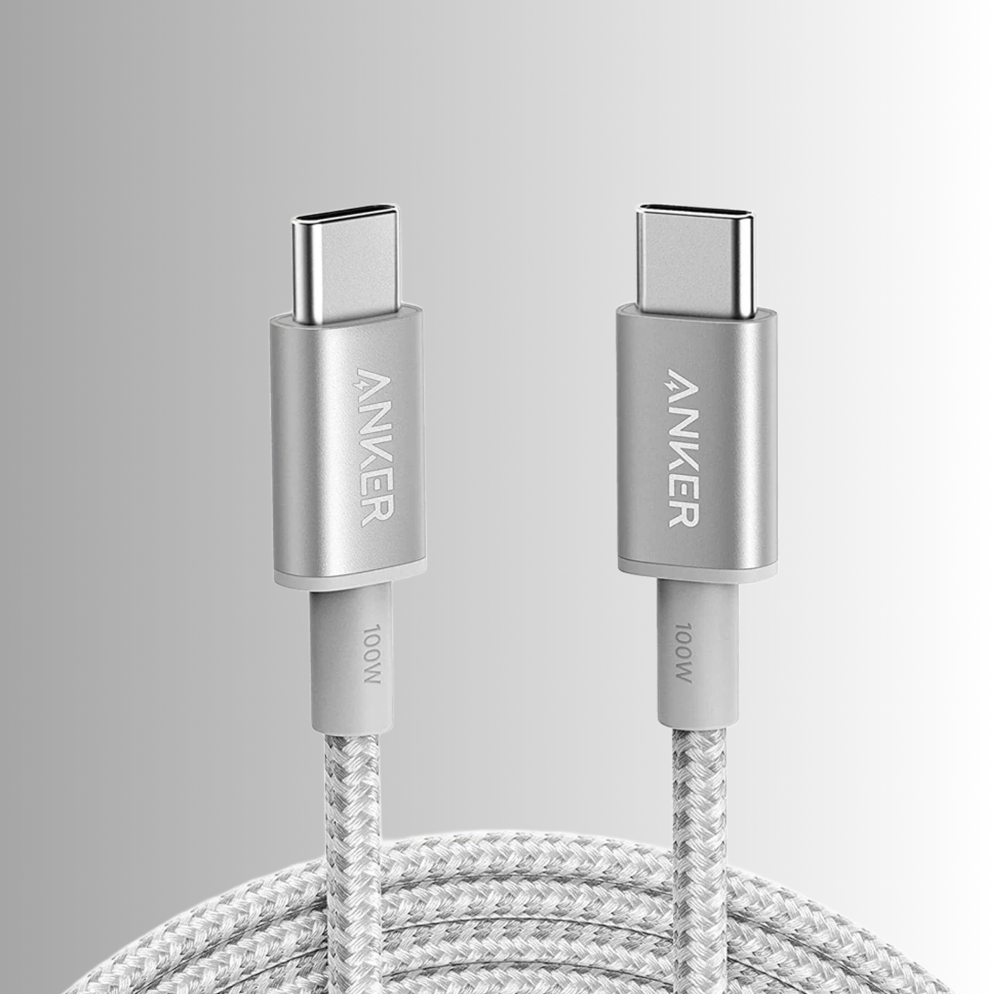 Anker  Nylon USB-C to USB-C 100W Cable