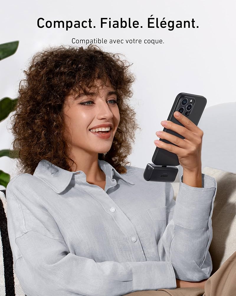 Anker Nano PowerBank  22,5W USB-C intégré