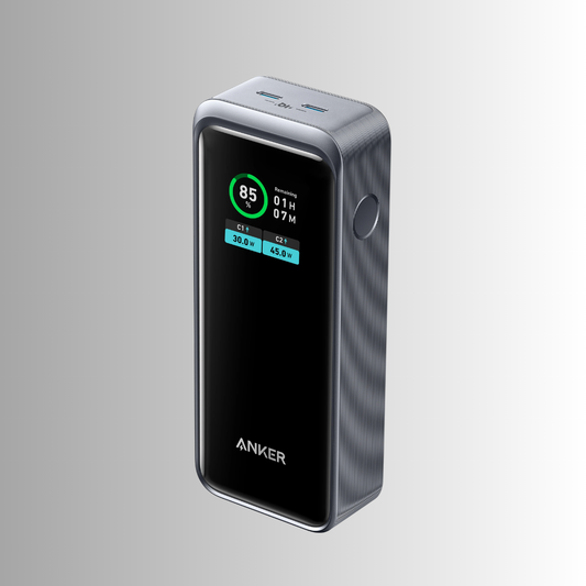 Anker Prime 12,000mAh Power Bank   (130W, 2-Port, Smart Display)