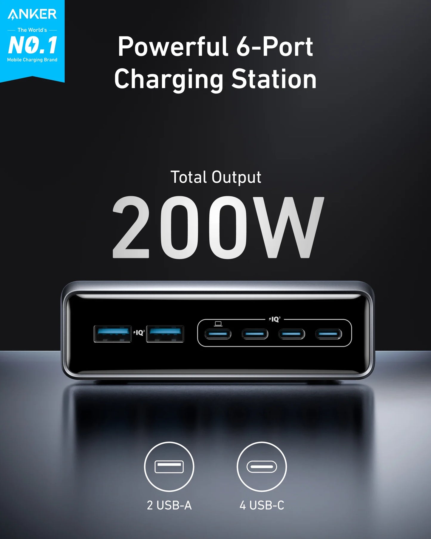 ANKER PRIME 200W CHARGING STATION