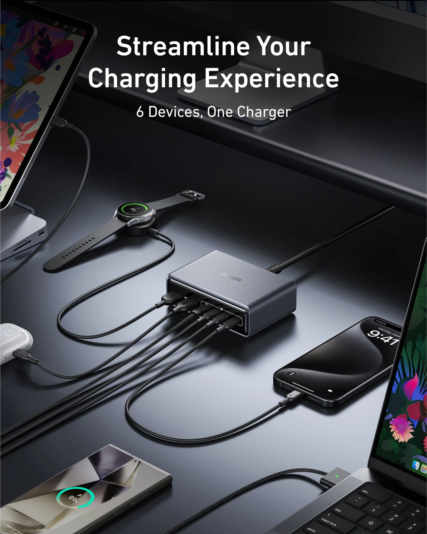 ANKER PRIME 200W CHARGING STATION