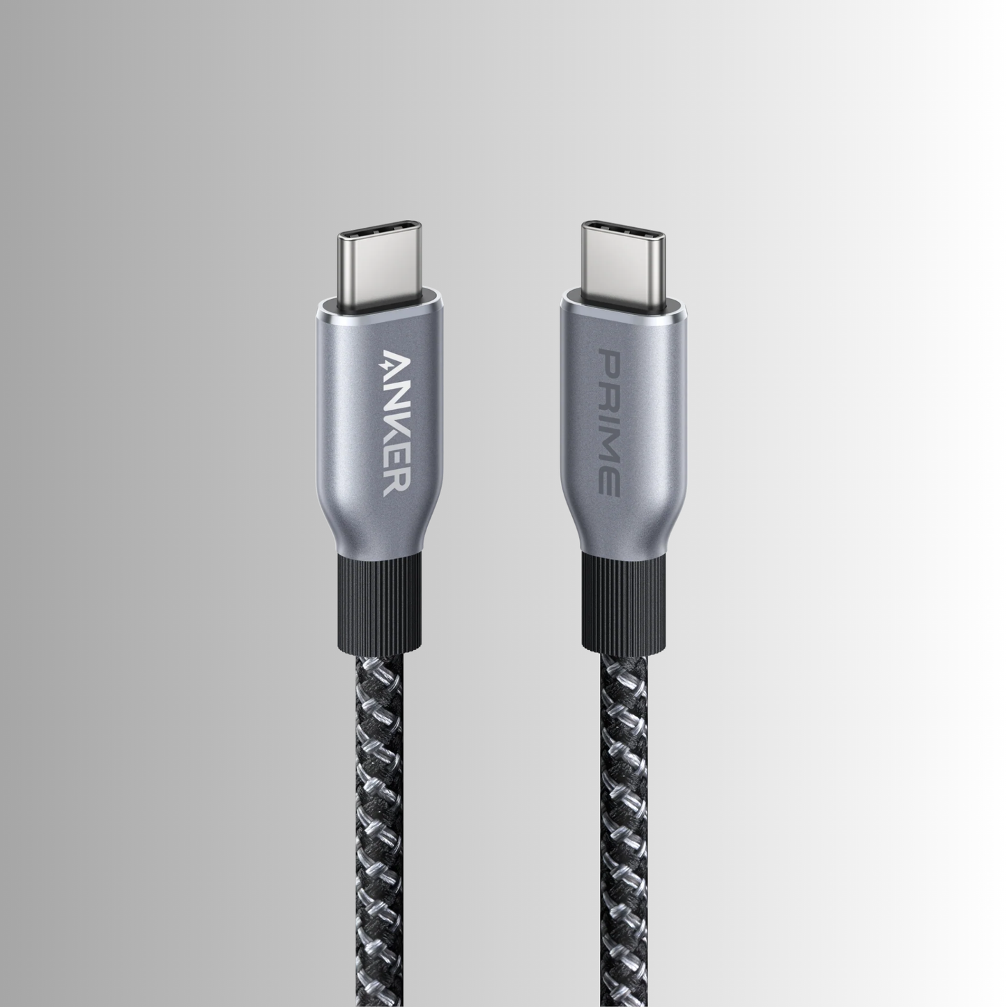 Anker Prime USB-C to USB-C Cable (240 W, design tressé et recyclé)