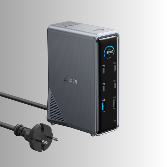Anker Prime Charging Docking Station (14-in-1, Dual Display, 160W)
