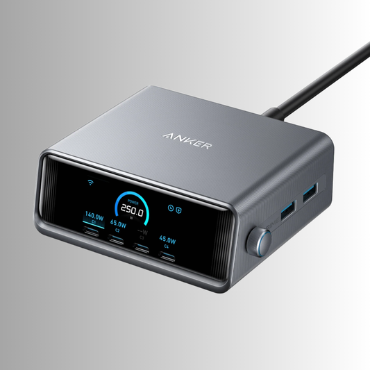 Anker Prime 250W 6-Port GaNPrime – IntelligentPower Station-