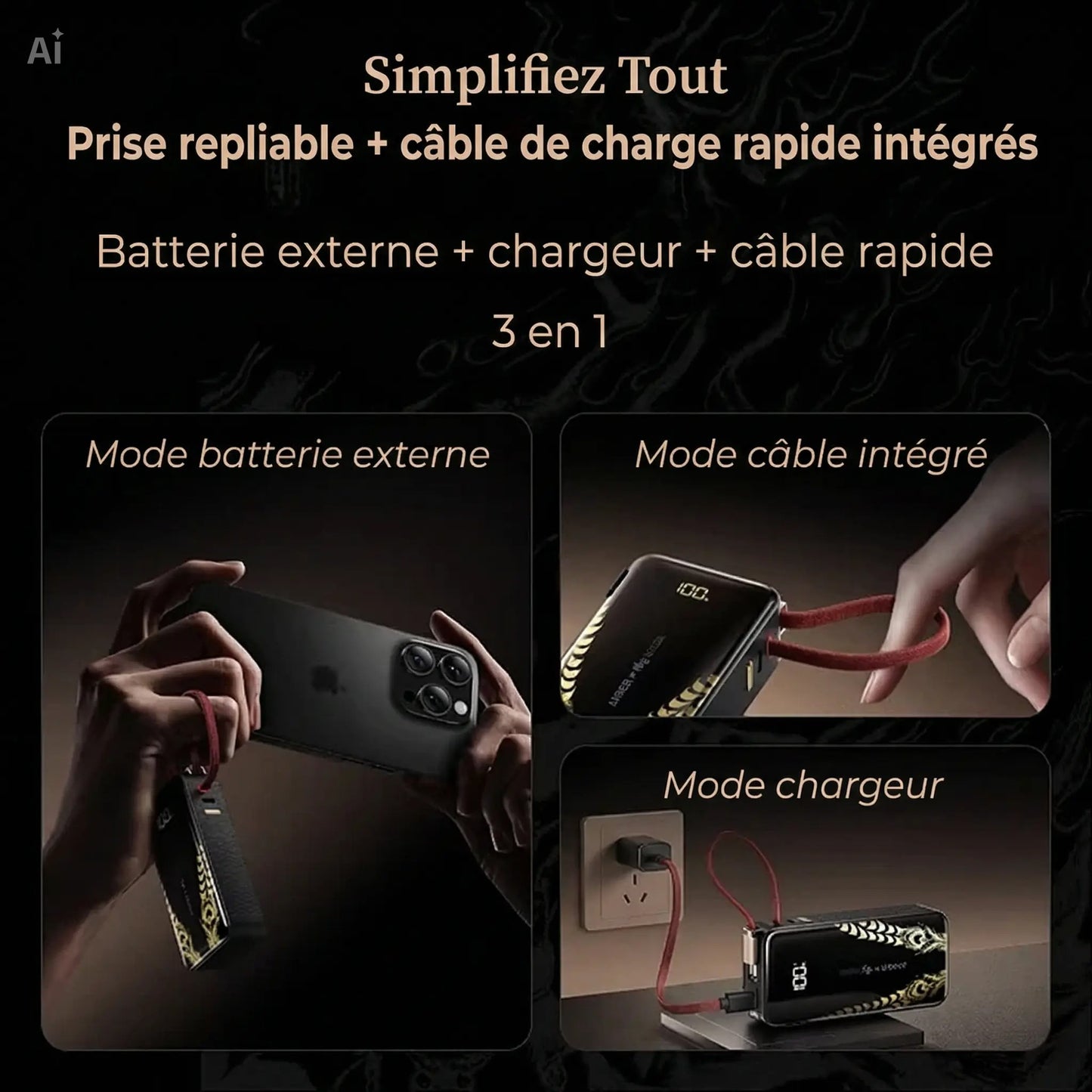 Anker Fusion (10K.30W) -Édition Black Myth Wukong-