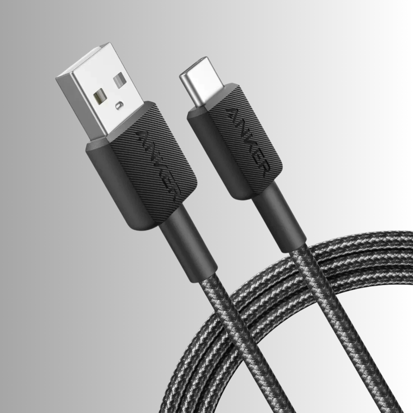 ANKER USB-A to USB-C Cable (6ft Braided )