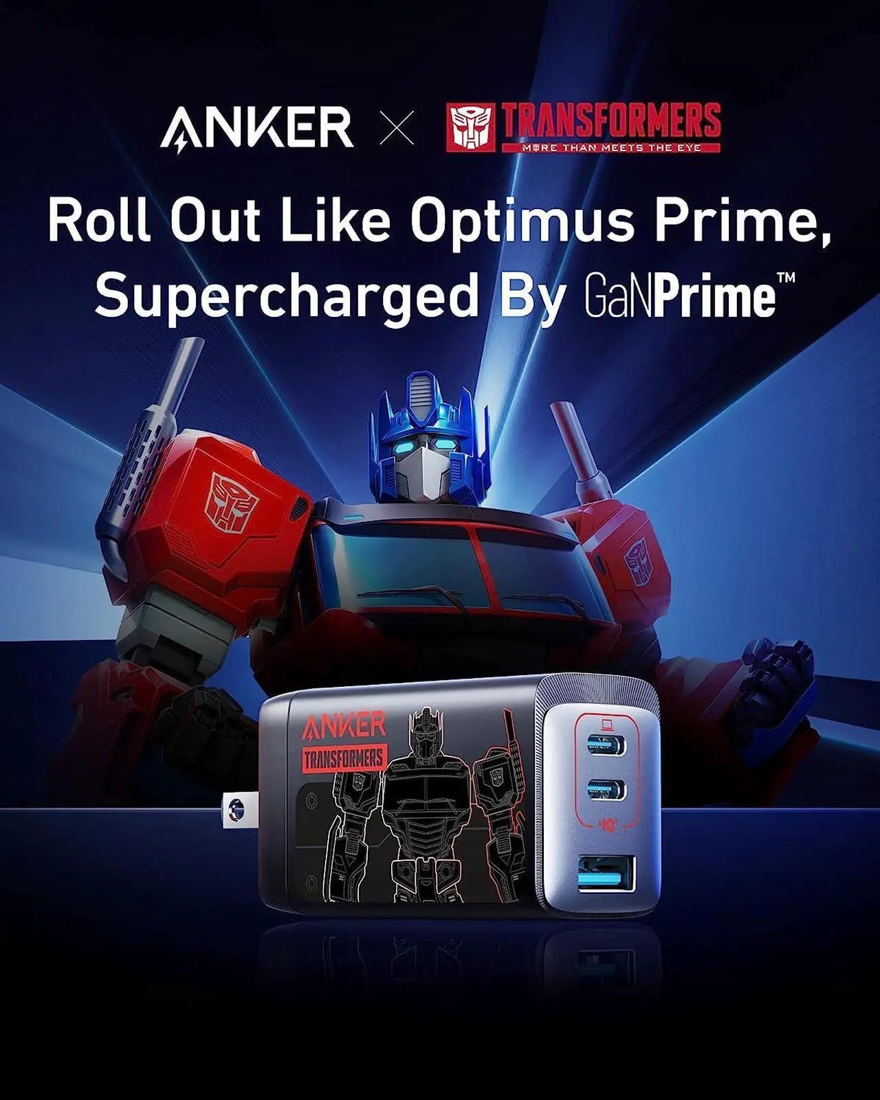 Anker 735 X Transformers GaNPrime 65W -Limited Edition-
