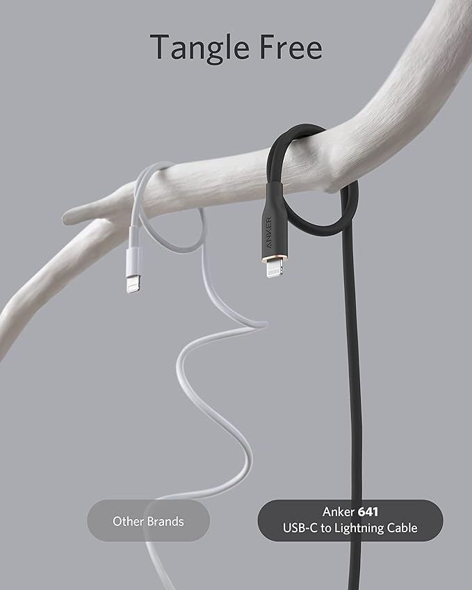 ANKER PowerLine III Flow Lightning (certifié MFi)